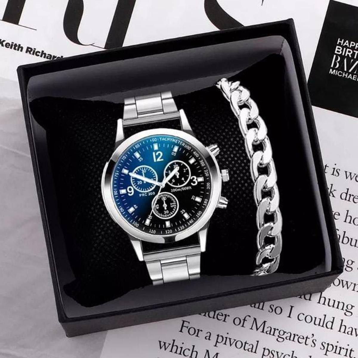 Pack of 2 Classic Luxury Watch for Men / Boys