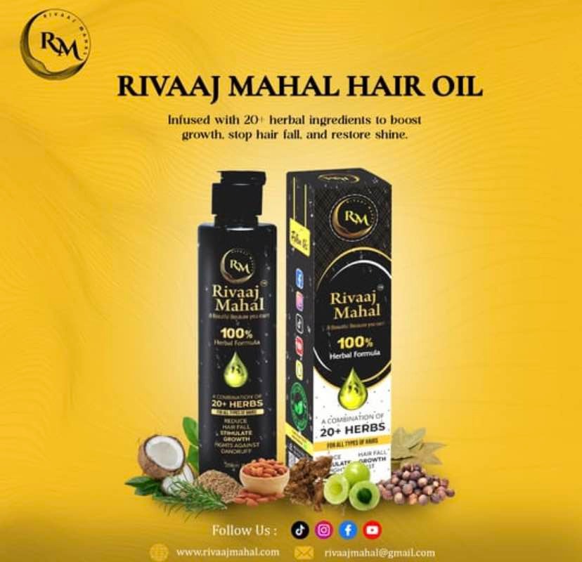 Rivaaj Mahal Original Hair Oil