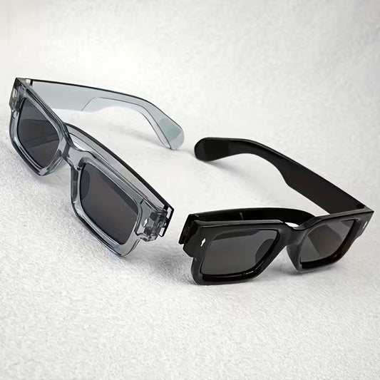 Men's Square Casual Fashion Glasses, Vintage